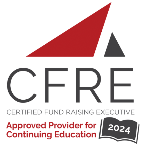 Certified Fundraising Executive Approved Provider Logo